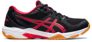 GELROCKET 10 Men Black/Electric Red Men's Volleyball Shoes