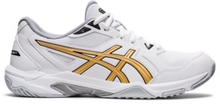 GELROCKET 10 Men White/Pure Gold Men's Volleyball Shoes ASICS