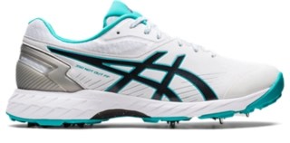 350 NOT OUT FF Men White/Sea Glass Mens Cricket Shoes ASICS