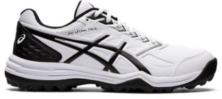 GELLETHAL FIELD Men White/Black Mens Cricket Shoes ASICS Australia
