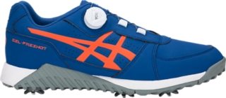 GELPRESHOT BOA Men Imperial/Nova Orange Men's Golf Shoes ASICS