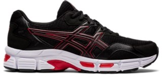 GELJOG MC Men Black/Electric Red Men's Sportstyle Shoes ASICS