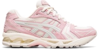 GELKAYANO 14 Women Cream/Pink Salt Womens Sportstyle Shoes and