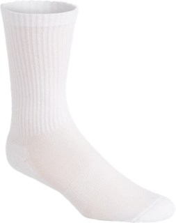 SPORT 3PPL CREW SOCK Unisex Real White Unisex Socks ASICS Outlet UK