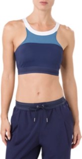Halterneck Sports Bra Indigo Blue Sports Bras ASICS