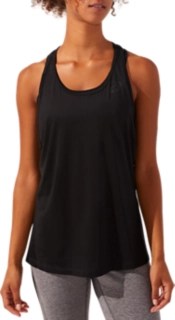 WOMEN'S MESH TANK Performance Black Sleeveless Shirts ASICS
