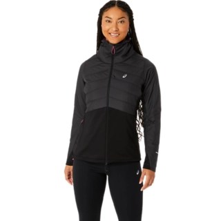 Women's WINTER RUN JACKET Performance Black Jackets & Vests ASICS UK