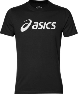 Men's ASICS BIG LOGO TEE Performance Black/Brilliant White Shirts
