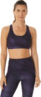 WOMEN'S TRAINING GRAPHIC BRA Night Shade Sports Bras ASICS