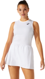Women's MATCH DRESS Brilliant White/Brilliant White Womens Tennis