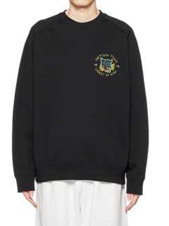 Unisex SWEAT TOP Black UNISEX CLOTHING Onitsuka Tiger