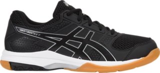 Women's GELRocket 8 Black/Black/White Volleyball Shoes ASICS