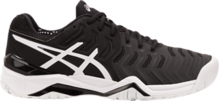 Men's Gel-Resolution 7 Novak | Black/White | Tennis Shoes | Asics