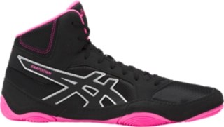 UNISEX Snapdown 2 Black/Hot Pink/Silver Wrestling ASICS