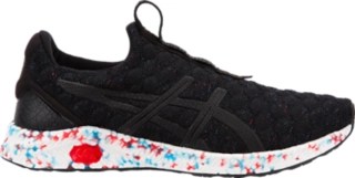 HyperGELKENZEN Men Black/Island Blue Men's Running Shoes ASICS