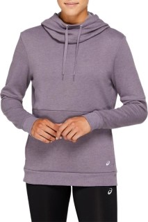 Funnel Hoodie Lavender Grey Hoodies & Sweatshirts ASICS