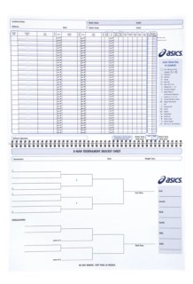 ASICS Wrestling Scorebook Wrestling Accessories ZW0502 632360801043 eBay