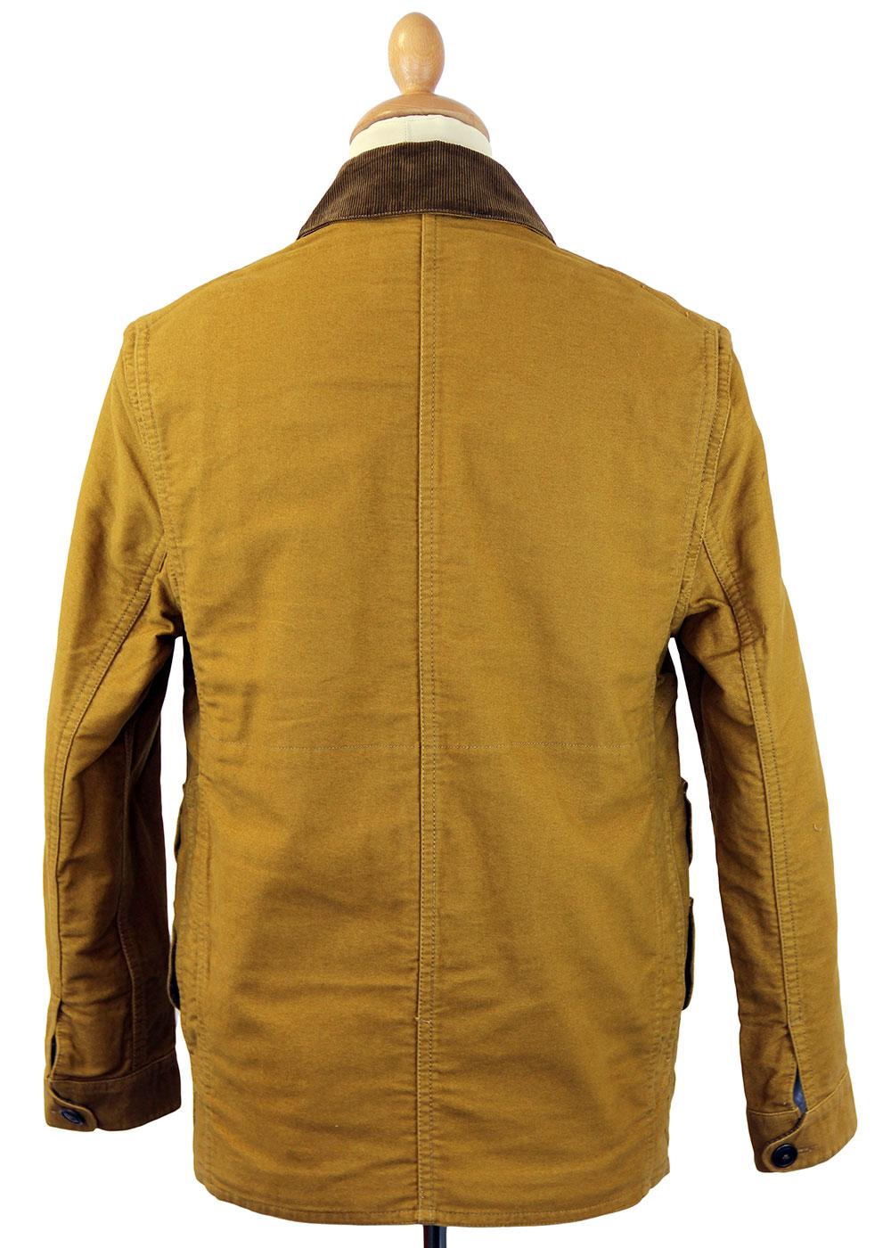 Pendleton Brownsville Retro 1950s Moleskin Hunting Jacket Tan