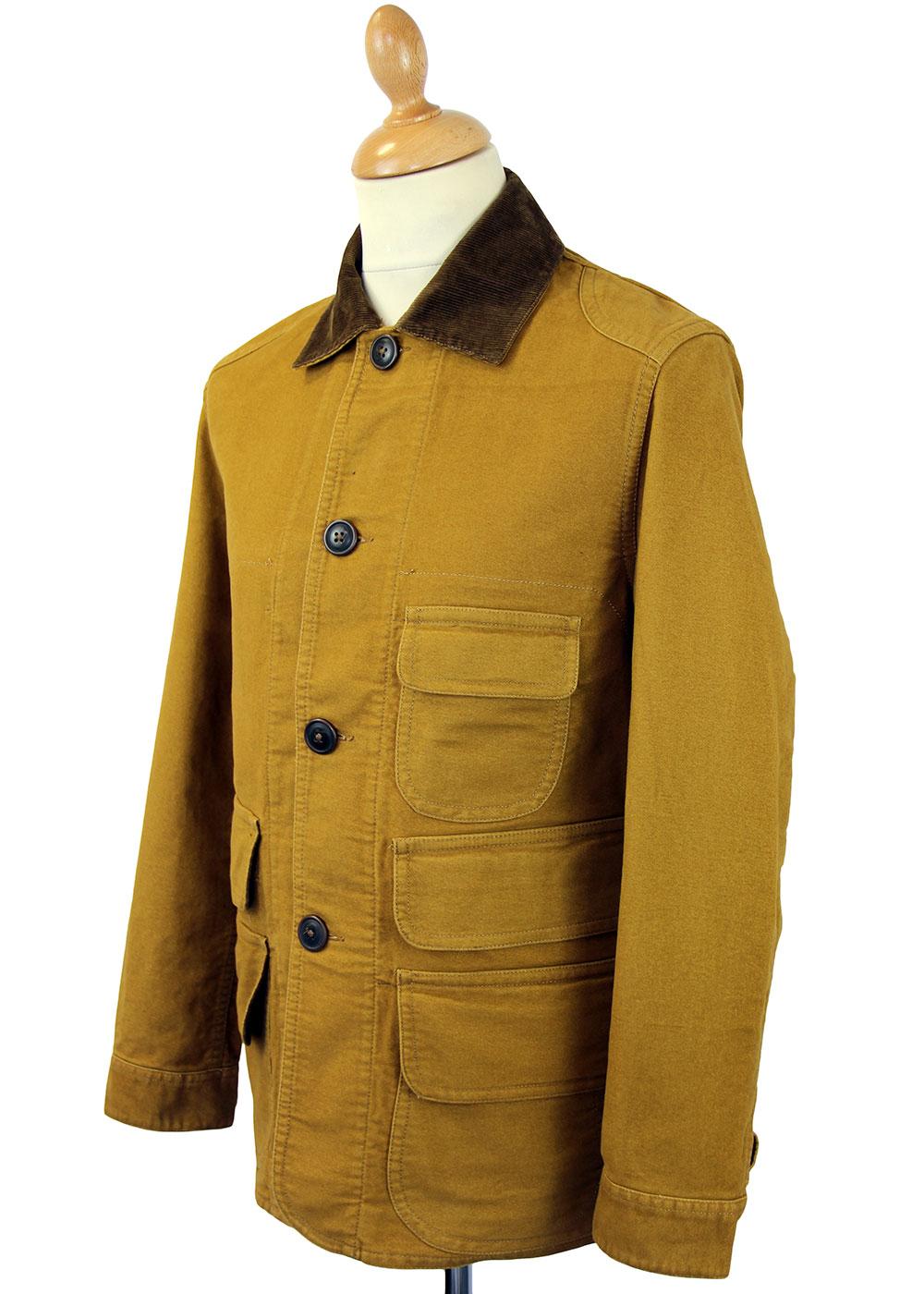 Pendleton Brownsville Retro 1950s Moleskin Hunting Jacket Tan