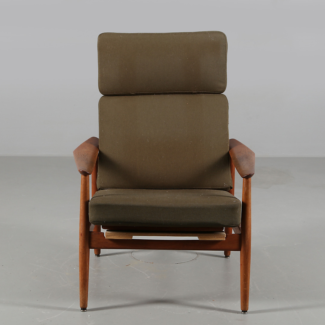 Arne Vodder Fåtölj Images for 458411. ARNE VODDER. Fåtölj i teak 'FD164' France & Søn