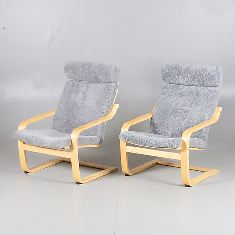 Armchairs, 1 Pair, "Points", Ikea. Furniture - Armchairs & Chairs - Auctionet
