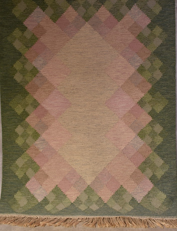 röllakan matta Matta Röllakan, Signed S, Brita Svefors 230 X 168 Cm. Carpets & Textiles - Carpets - Auctionet