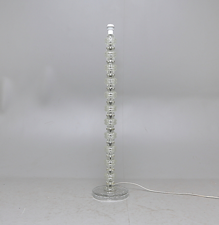 golvlampa glasfot Golvlampa, Glas, 1960/70-Tal. Belysning & Lampor - Golvlampor - Auctionet