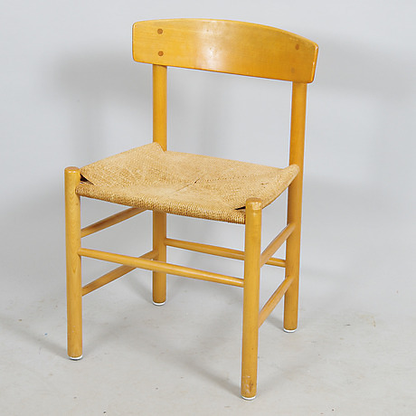 flätad stol Stol, Ek Med Flätad Sits. Möbler - Fåtöljer & Stolar - Auctionet