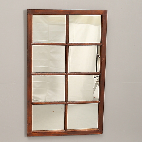 fönster spegel Spegel, Spröjsat Fönster. Speglar - Auctionet