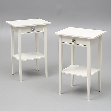 ikea hemnes sängbord vit Sängbord, Ett Par, Ikea, Hemnes. Möbler - Bord - Auctionet
