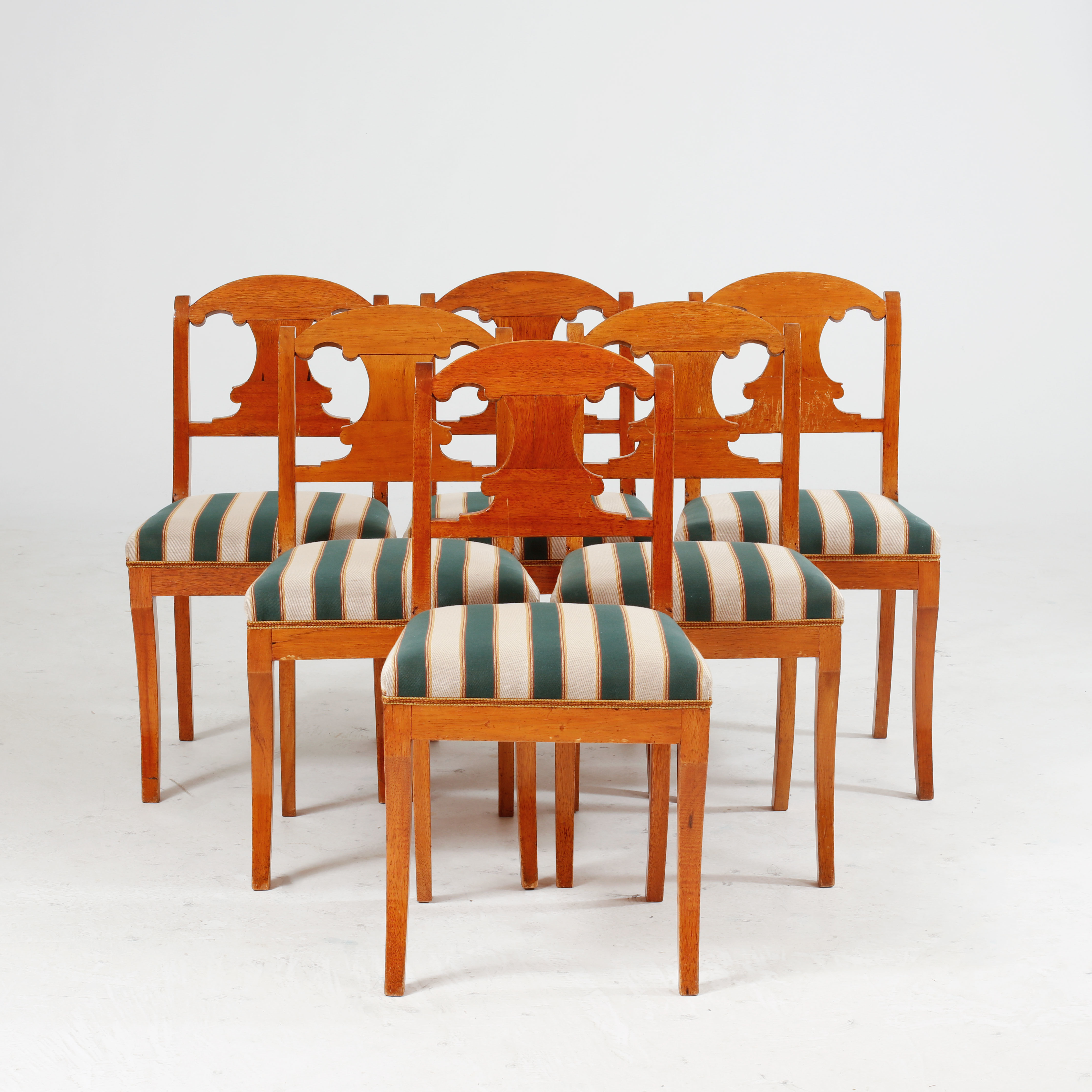 Stolar Fåtöljer STOLAR, 6 st, Karl Johan. Möbler Fåtöljer & Stolar