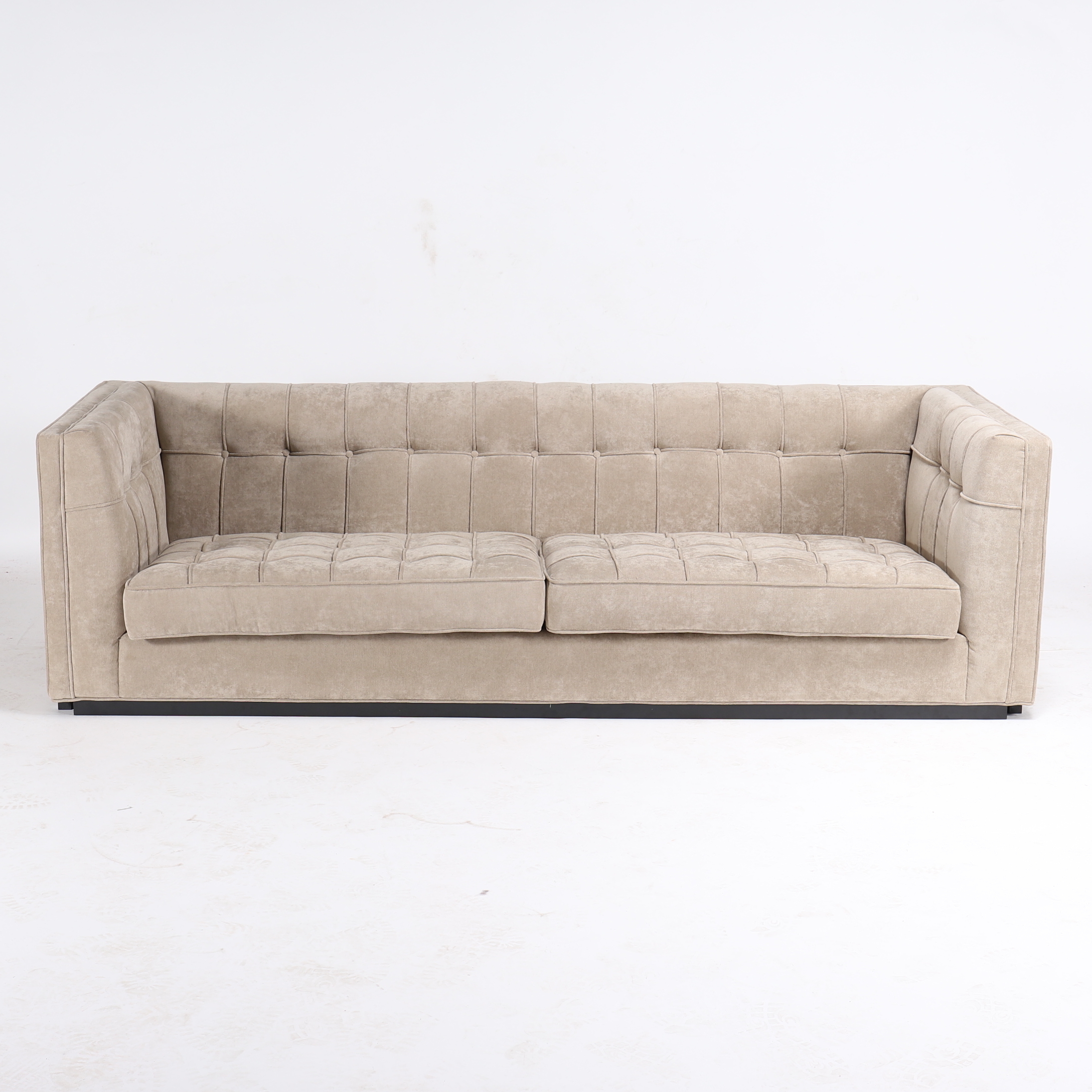 Images for 1171107. EICHHOLTZ; A MODERN GREY UPHOLSTERED SOFA.