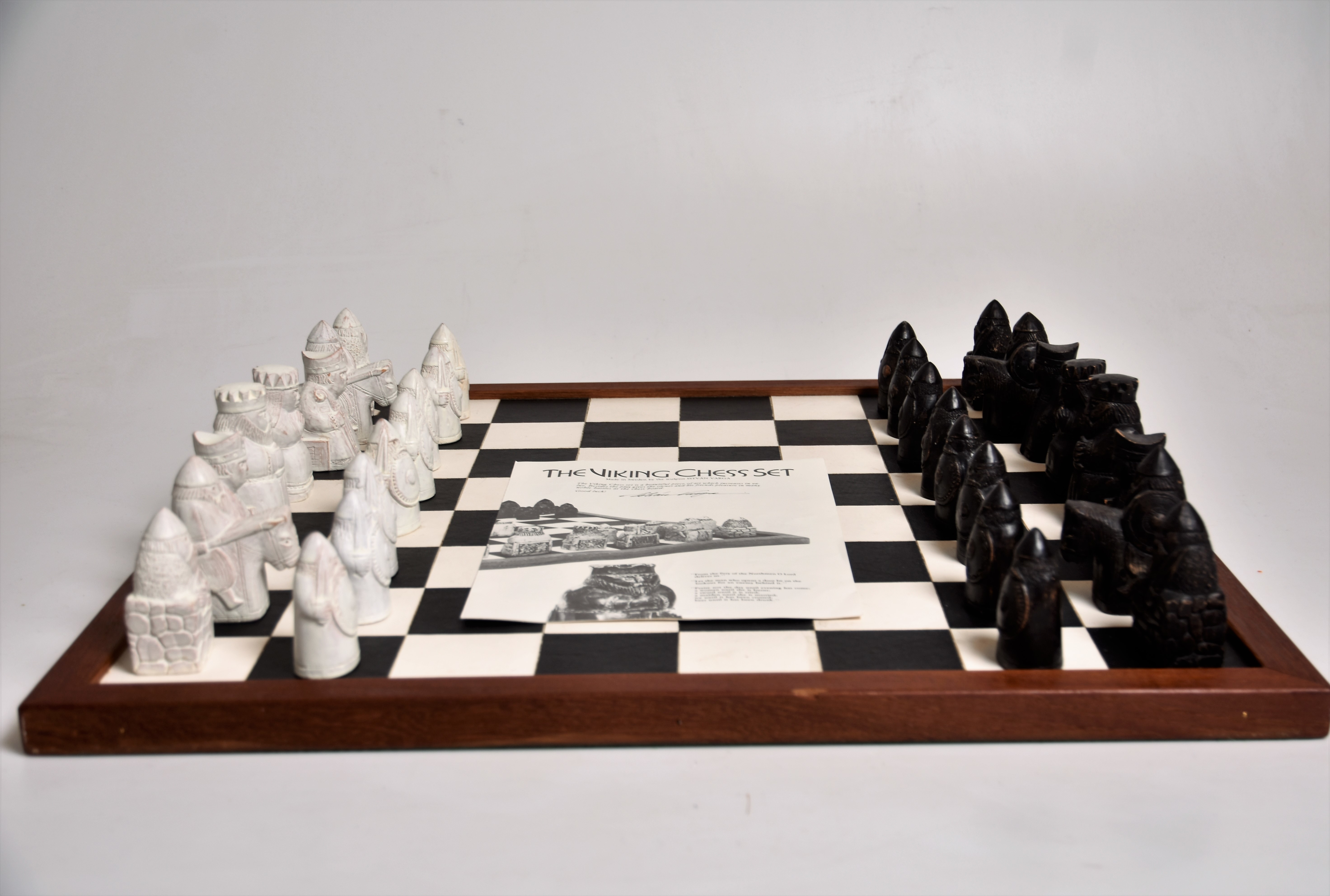 Images for 1257523. CHESS "The Viking Chess Set" Made in Sweden by