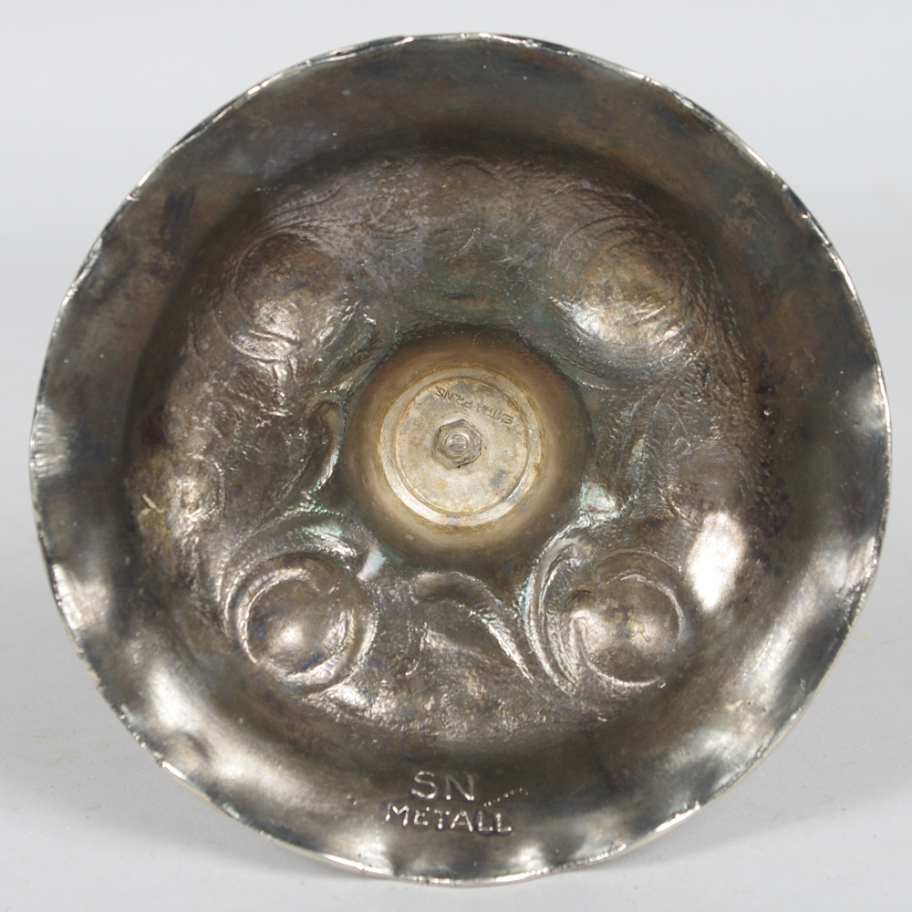 Sn Metall Ljusstake Bilder för 163456. LJUSSTAKAR, ett par, nysilver, rokokostil, SN metall