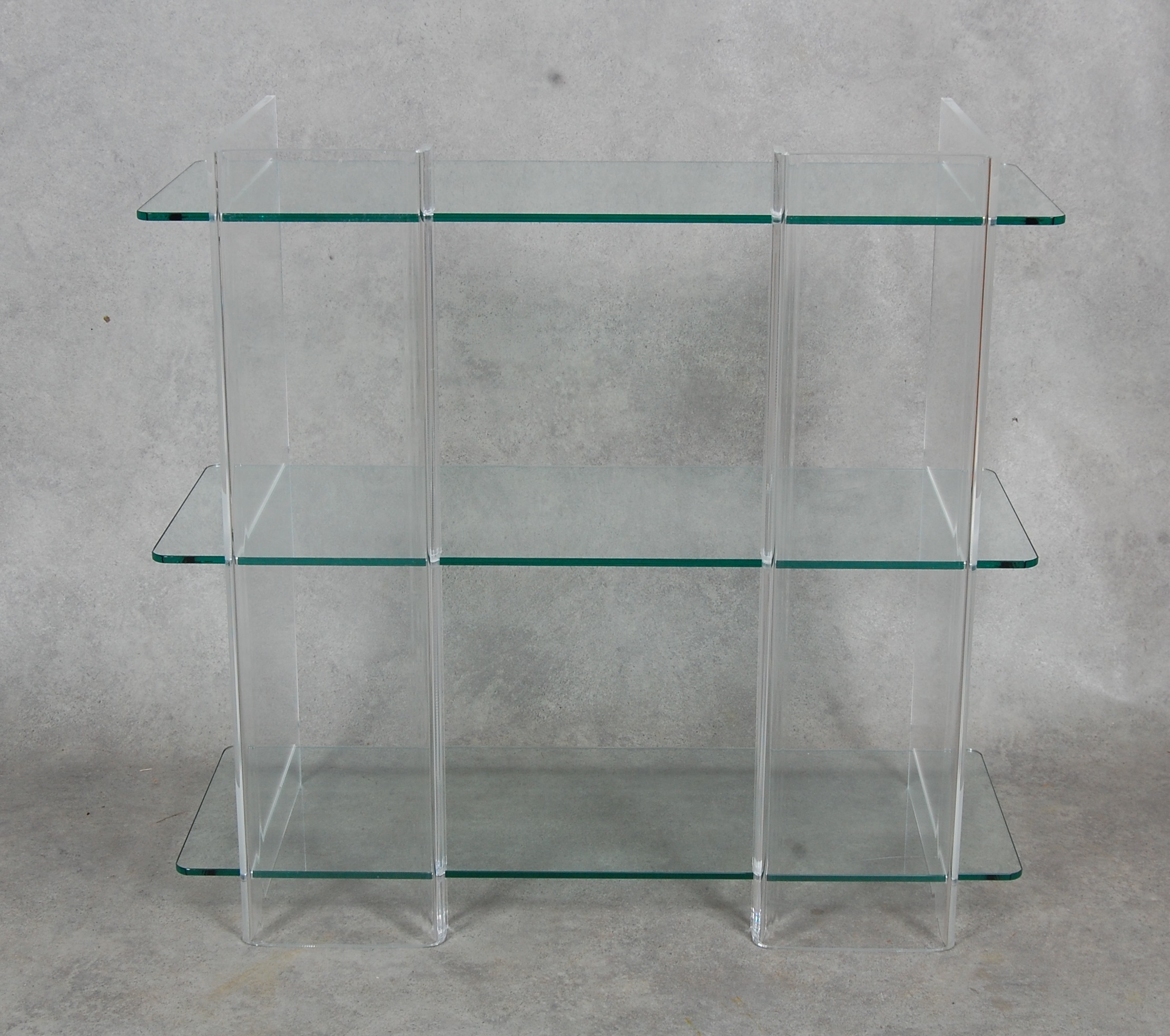 Images for 173143. SHELF, glass, plexiglass, Italian design, 1960s