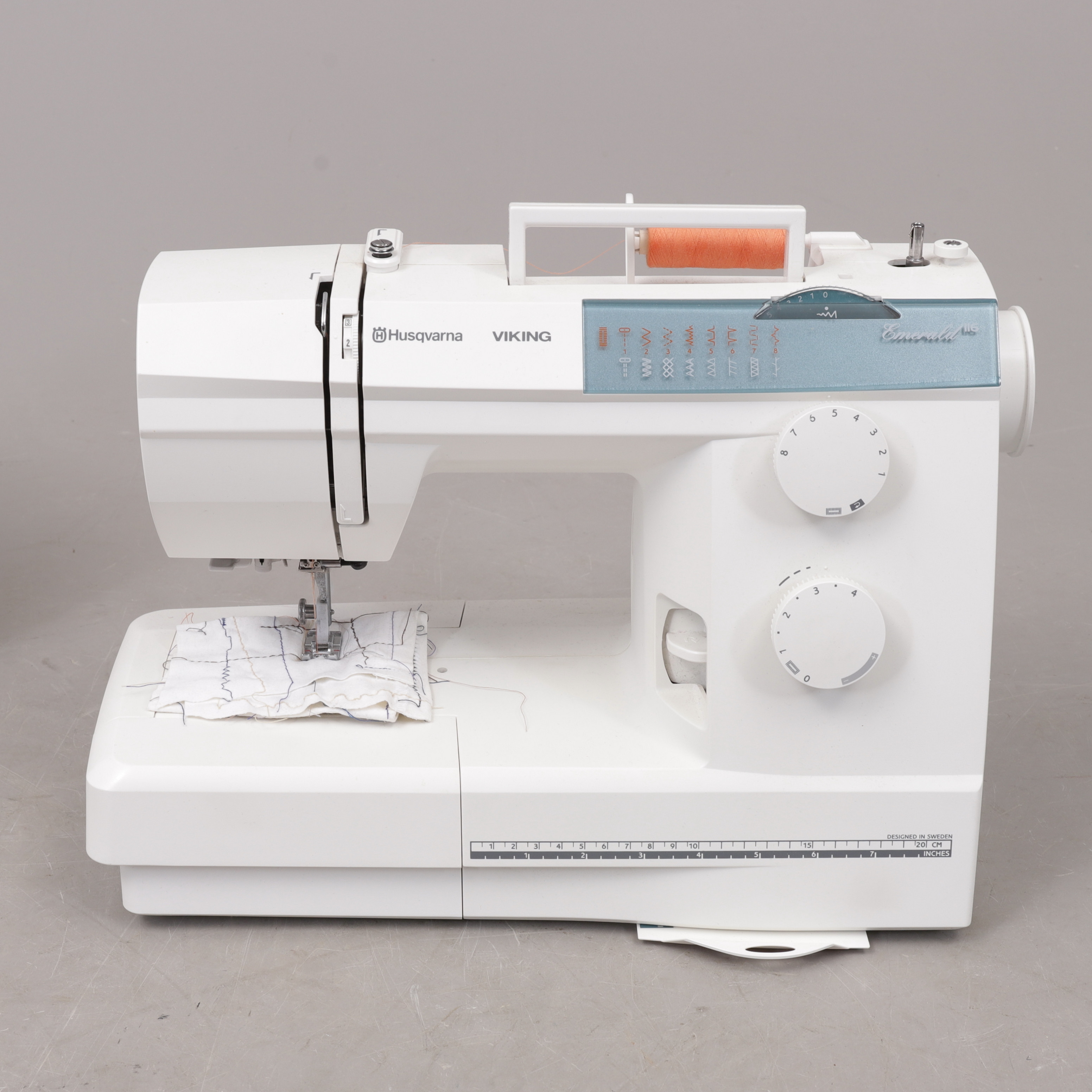 1989706. OMPELUKONE, Husqvarna Viking, Emerald 116. kuvat