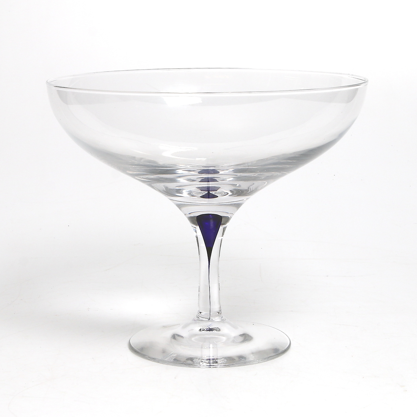 Images for 239893. BOWL on FOOT, glass, "Intermezzo", Orrefors.