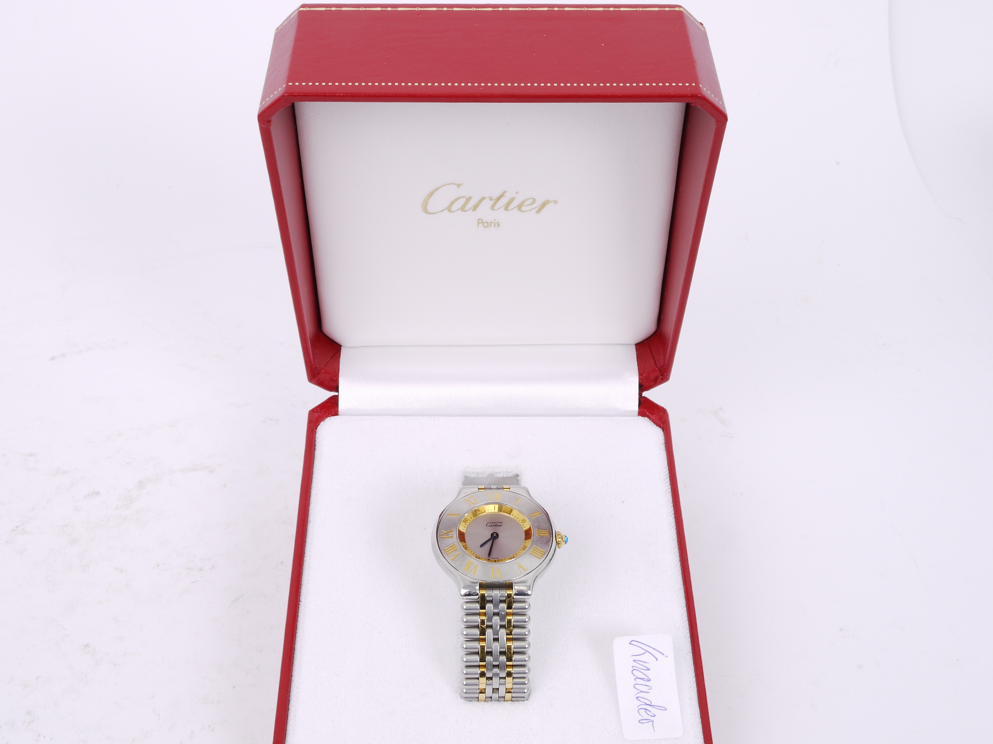 CARTIER MUST 21. damer klocka. Klockor & Ur Armbandsur