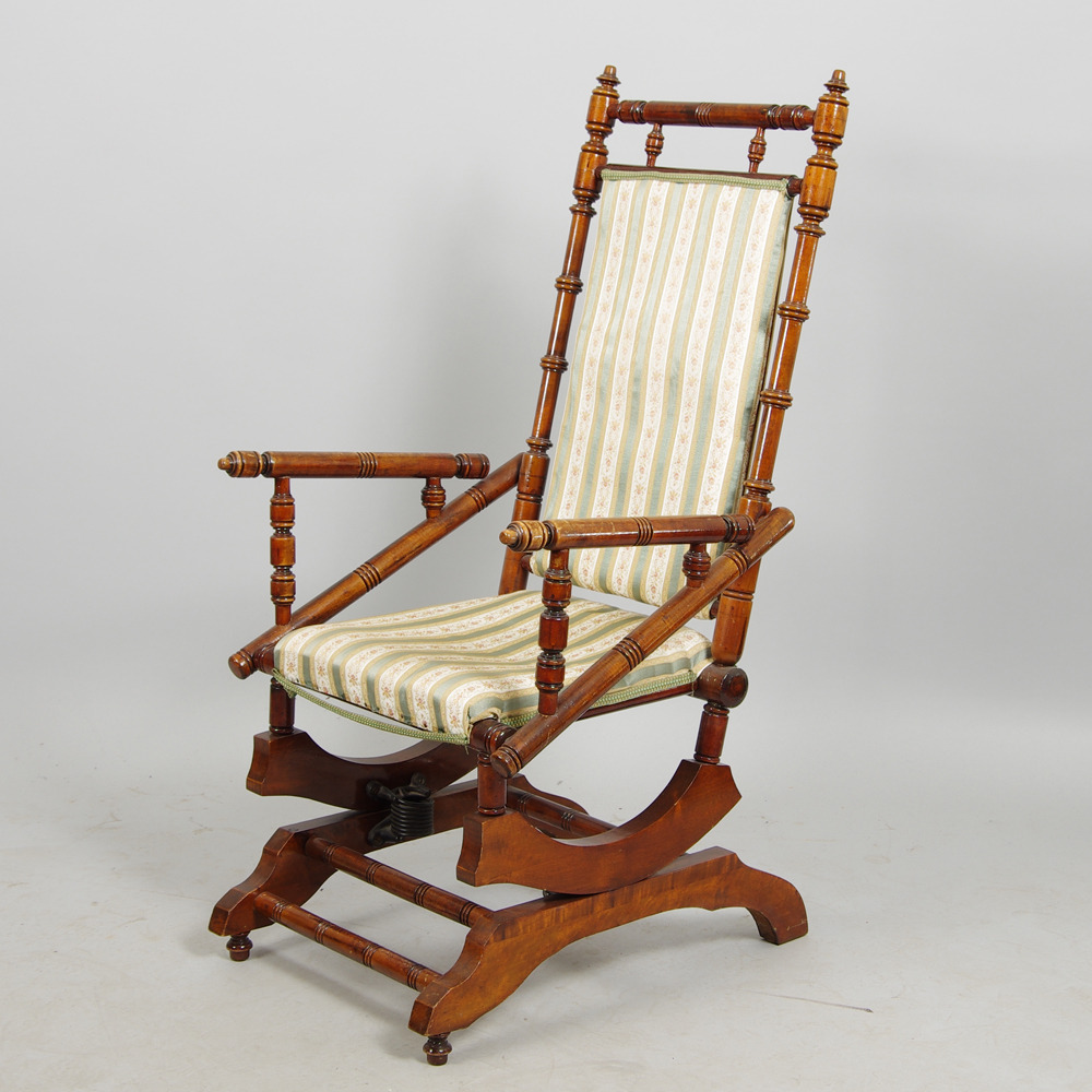 Amerikansk Gungstol Bilder för 308454. AMERIKANSK GUNGSTOL.