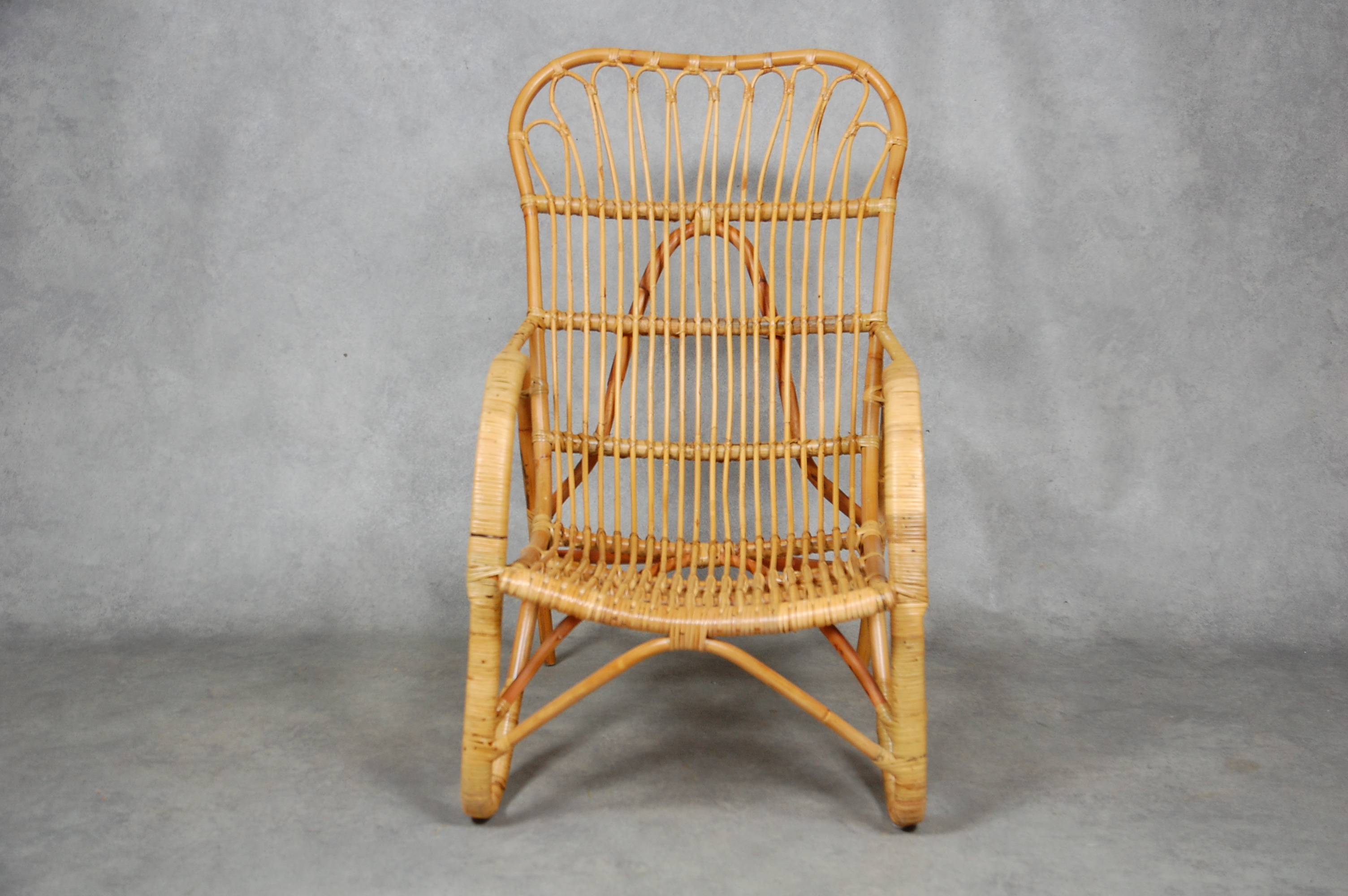 Vilstol Konstrotting VILSTOL, rotting, 193040tal. Möbler Fåtöljer & Stolar