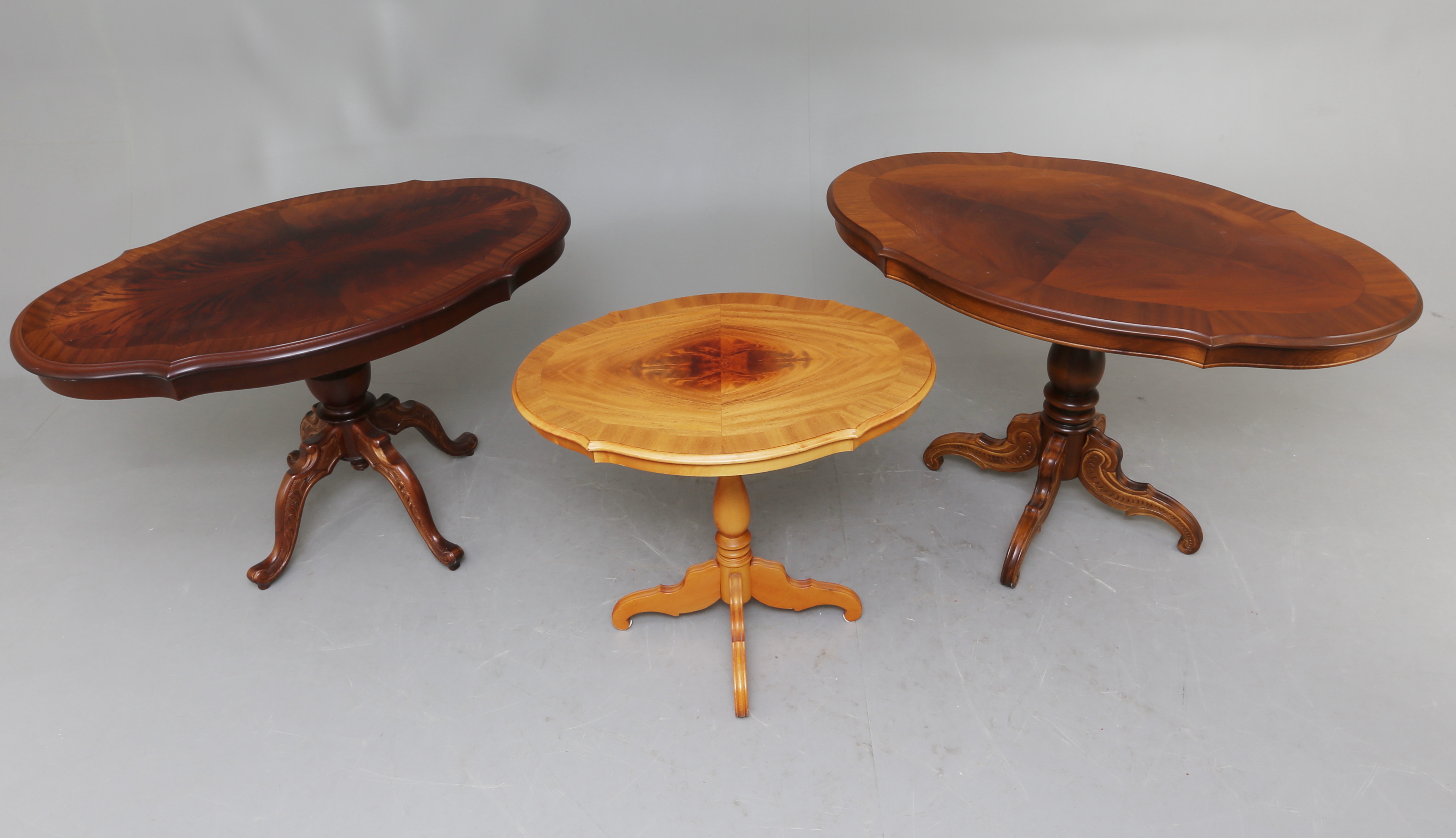 alsterbro möbler Images For 330094. Pillar Table, 3 Pcs, Rococo Style, Alsterbro Möbler Ab, 1900S. - Auctionet