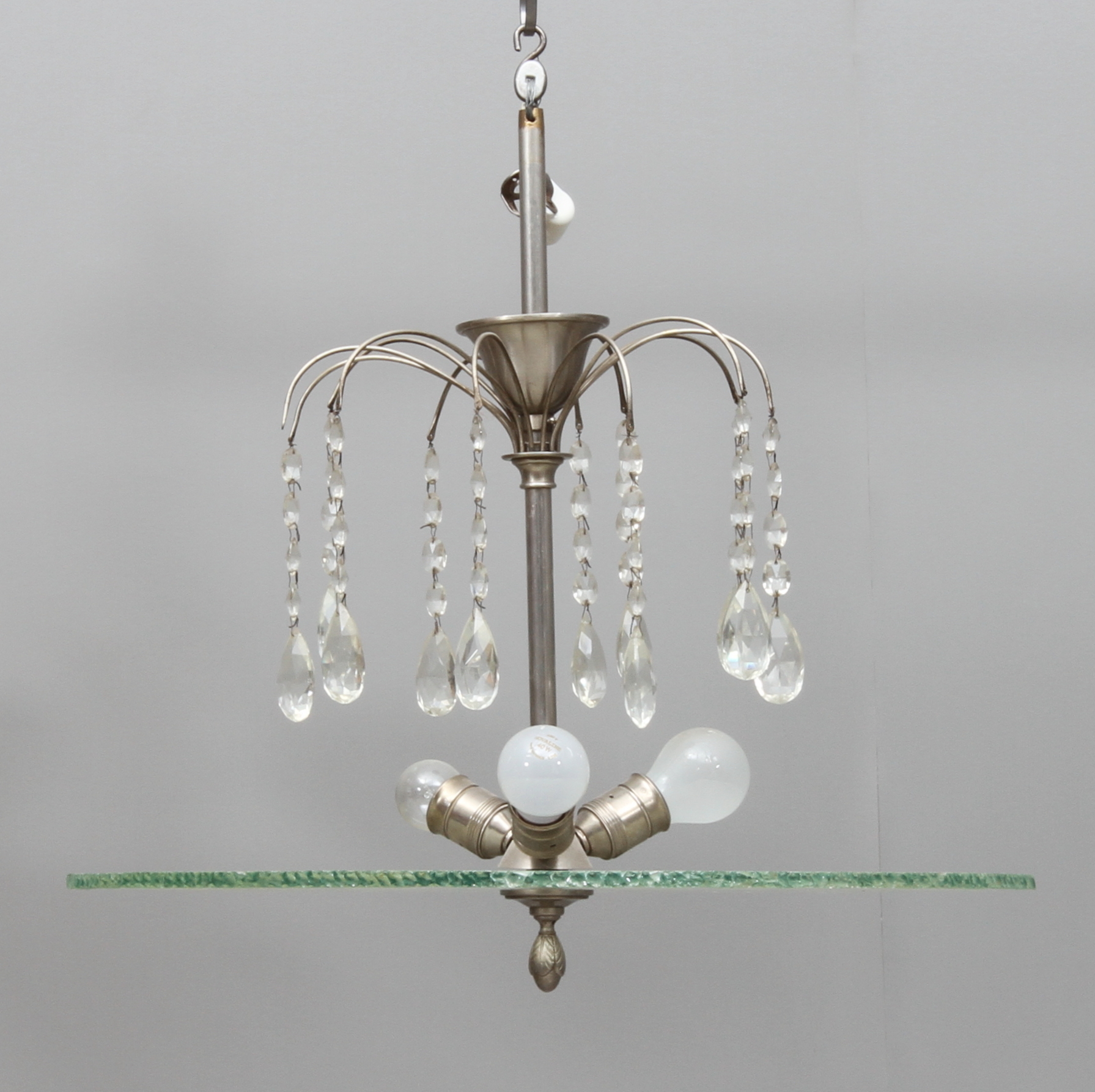 Takplafond Glas TAKPLAFOND, glas, 1900tal. Belysning & Lampor Taklampor