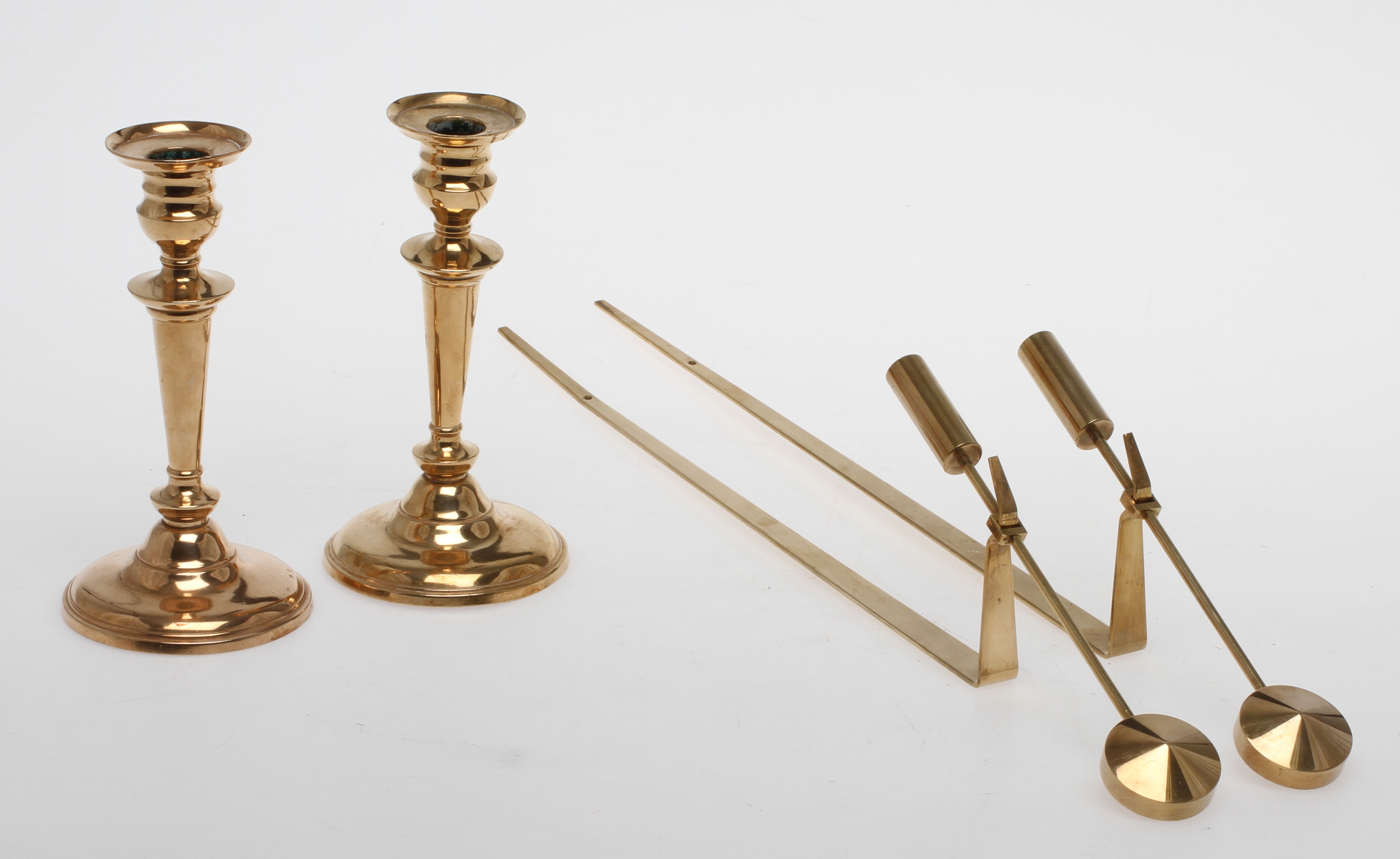 mässingsljusstakar skultuna Wall Candles 1 Pair Of Brass Pierre Forsell, Skultuna And Candles, Brass, Skultuna No 14. Lighting & Lamps - Candlesticks - Auctionet