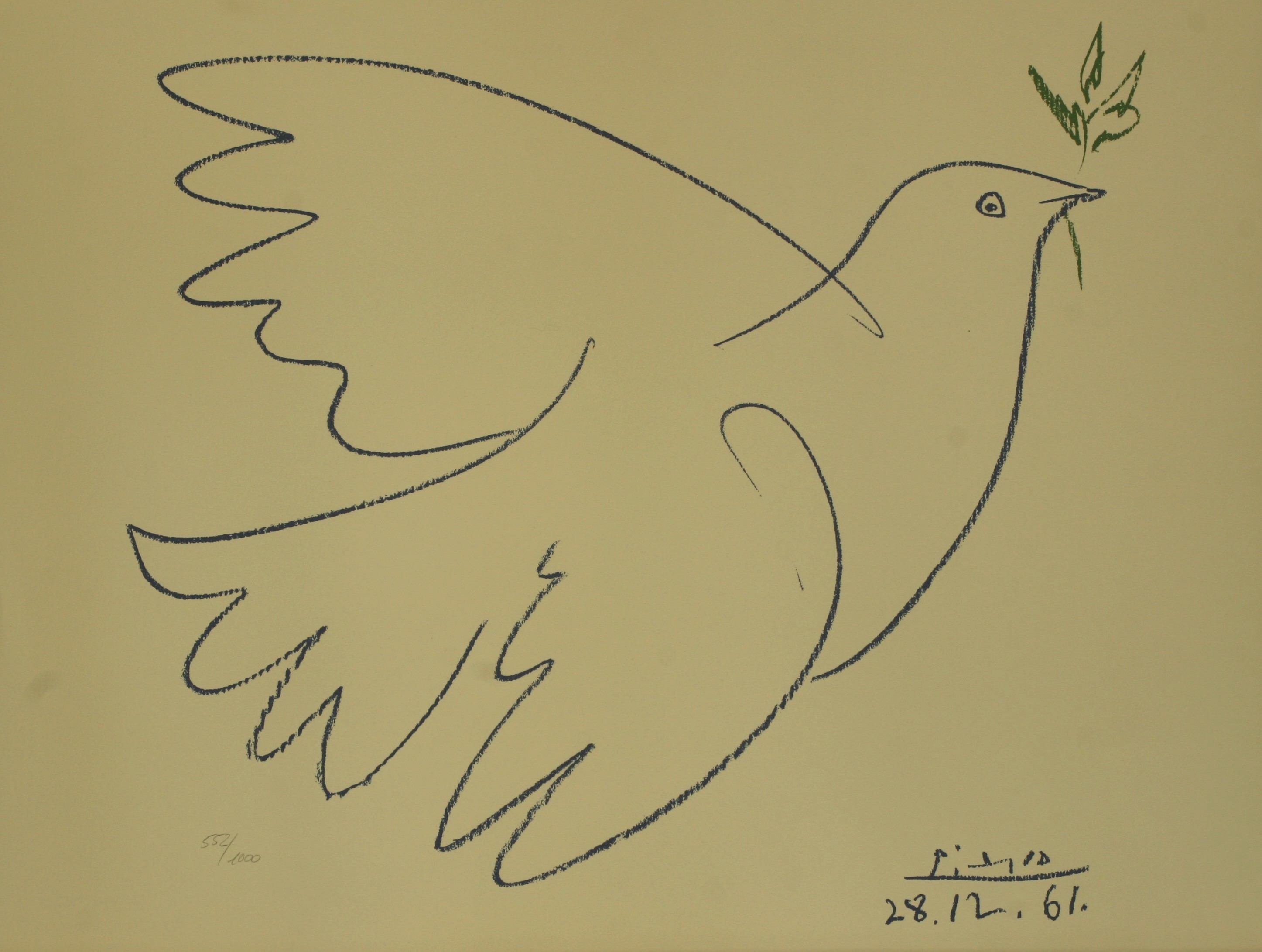 Pablo Picasso Friedenstaube