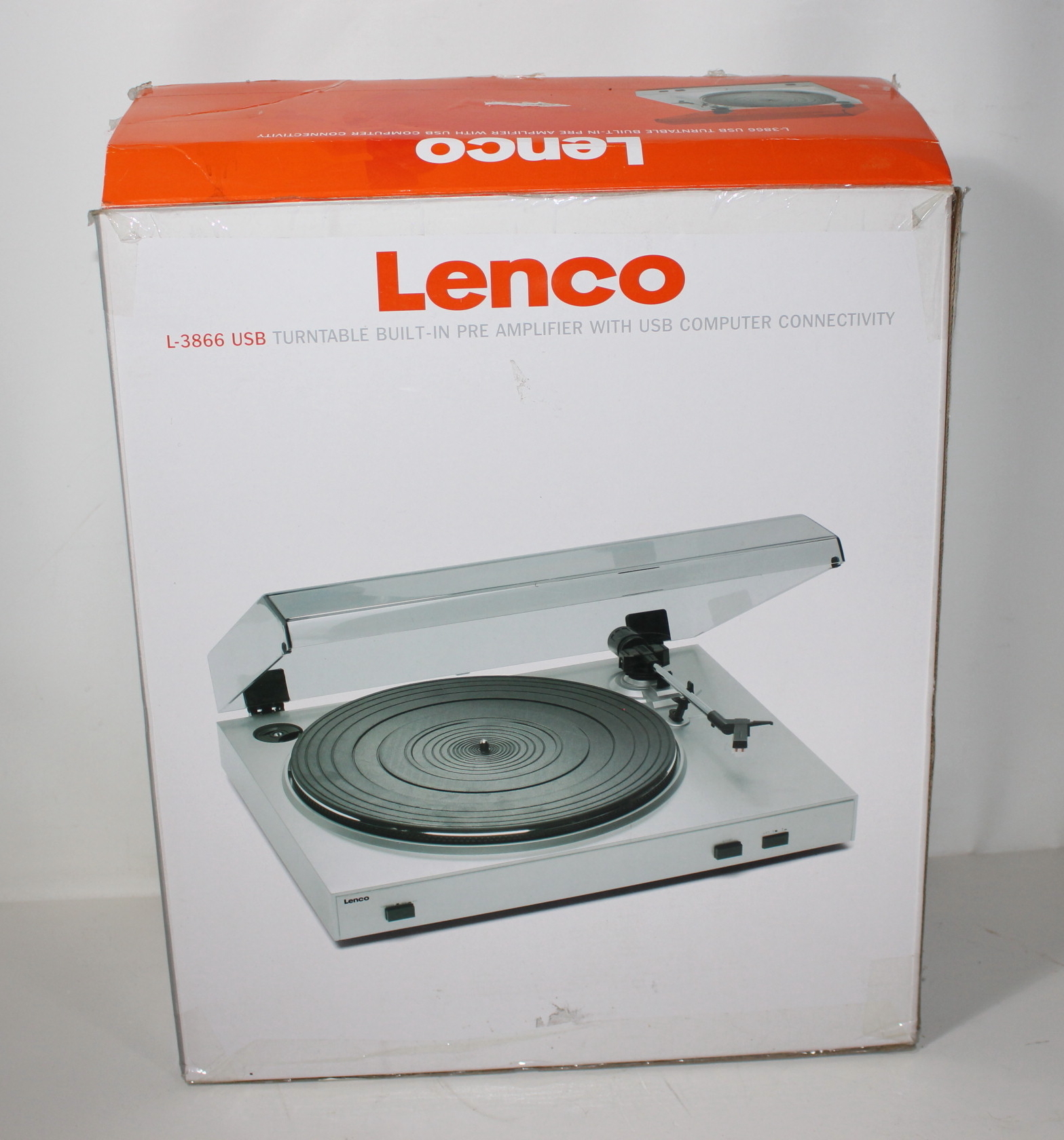 Record Player, Lenco L-3866, New. Other - Modern Consumer Electronics - Auctionet