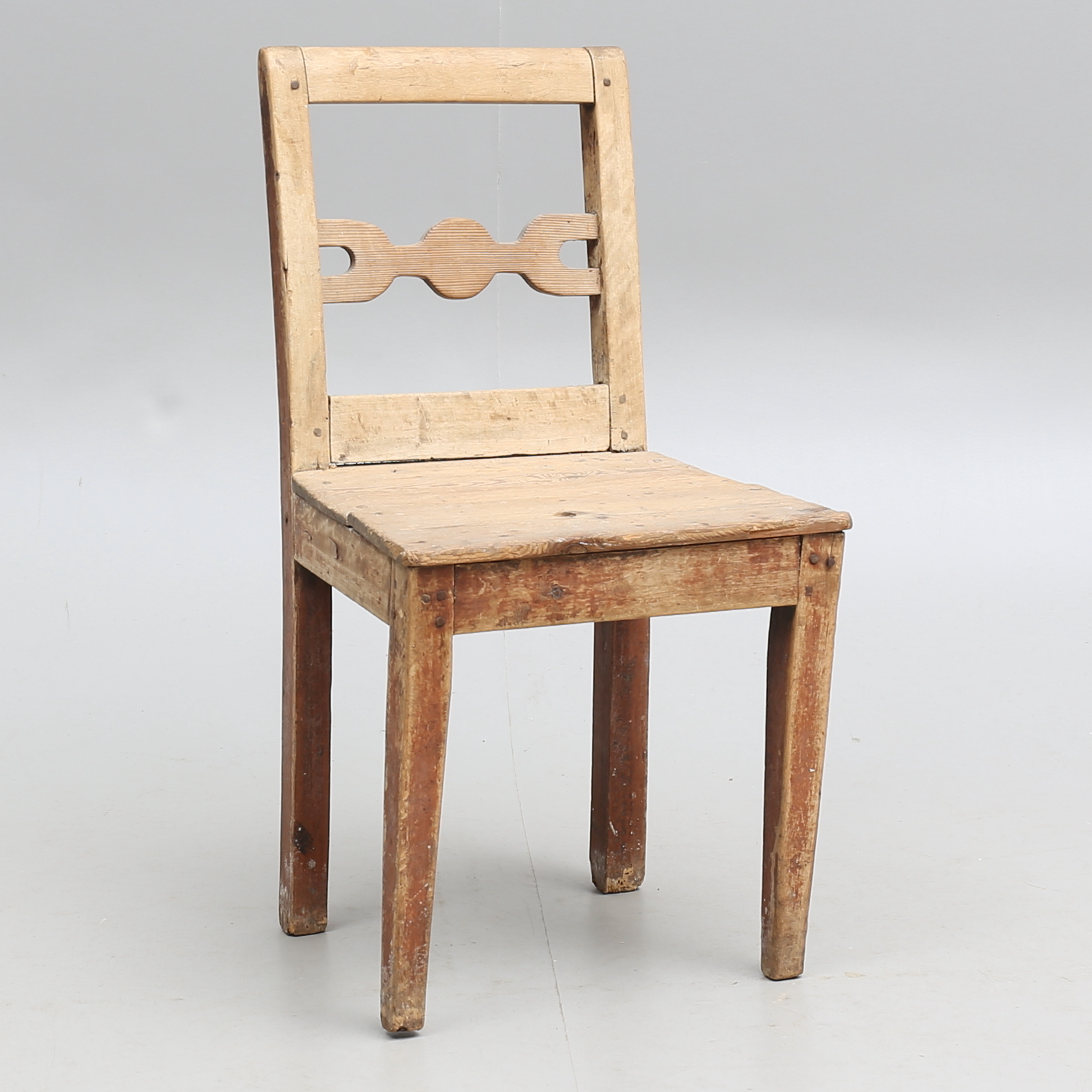 Pall Stol STOL, samt PALL, 1800tal. Allmoge Möbler