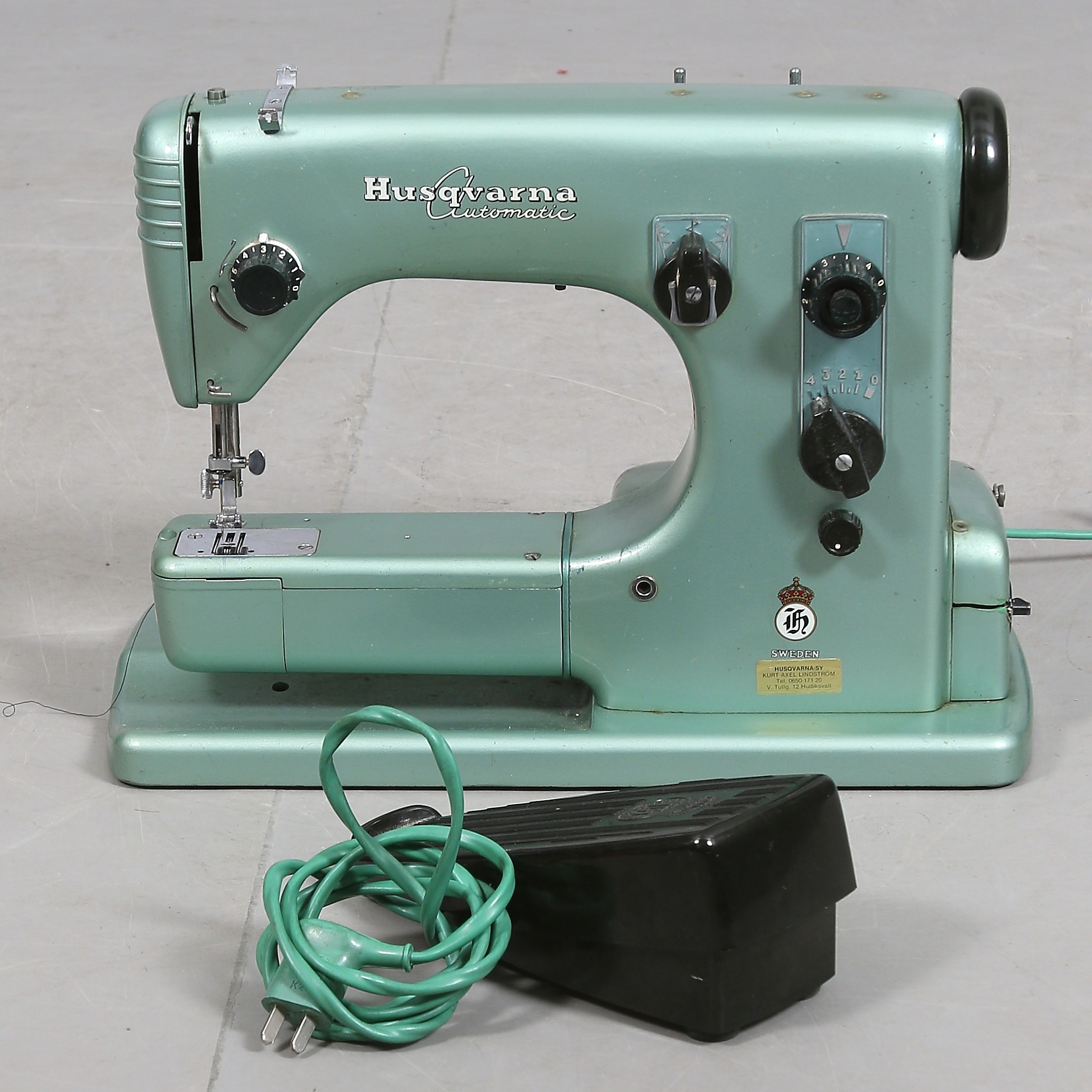 Images for 720286. SEWING MACHINE. Husqvarna Automatic type 21E. 1960s