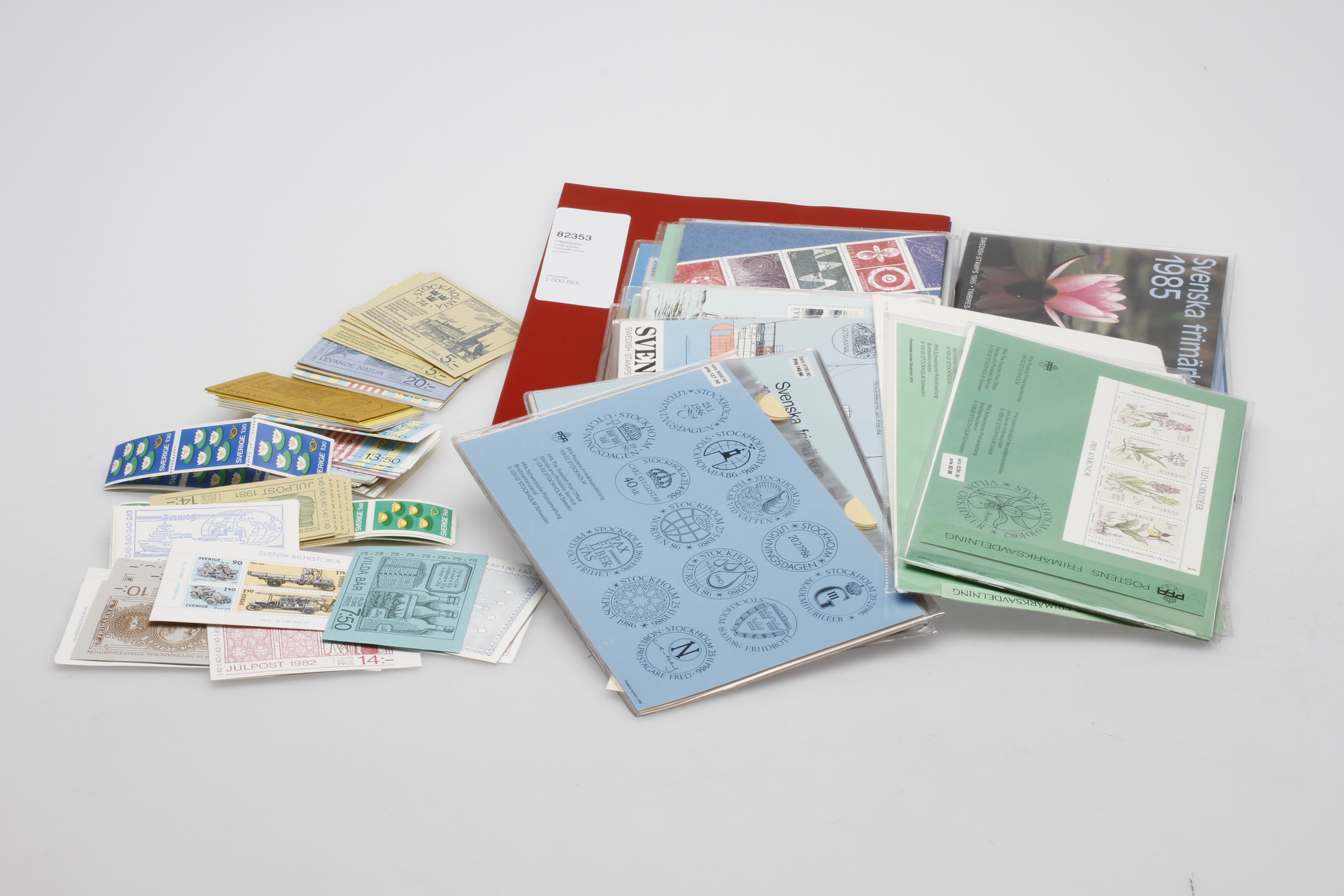 Images for 82353. STAMPS, unstamped, nominal value about 2900.