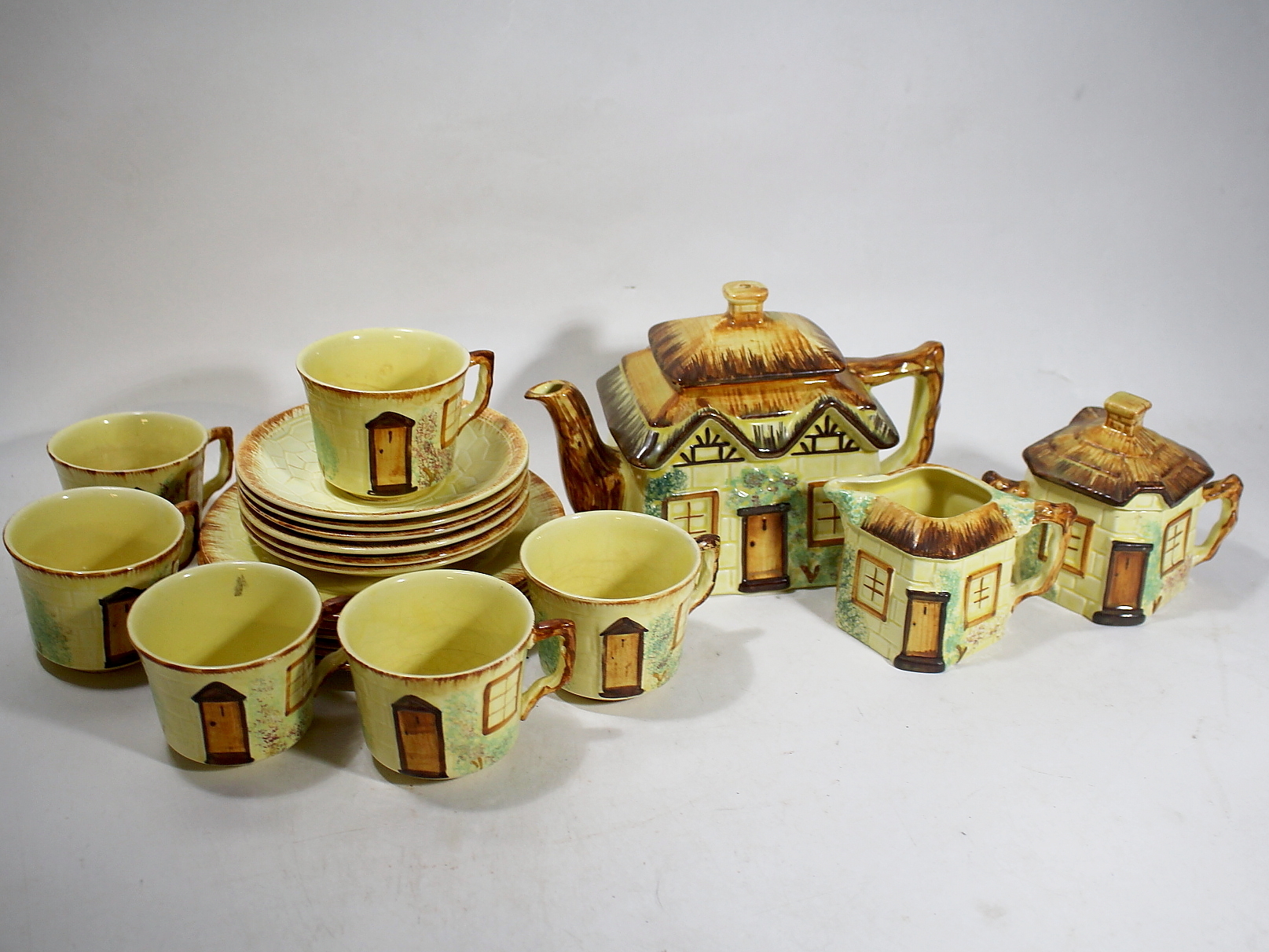 Images for 869153. TEA SET, 21 pieces, porcelain, Keele St Pottery