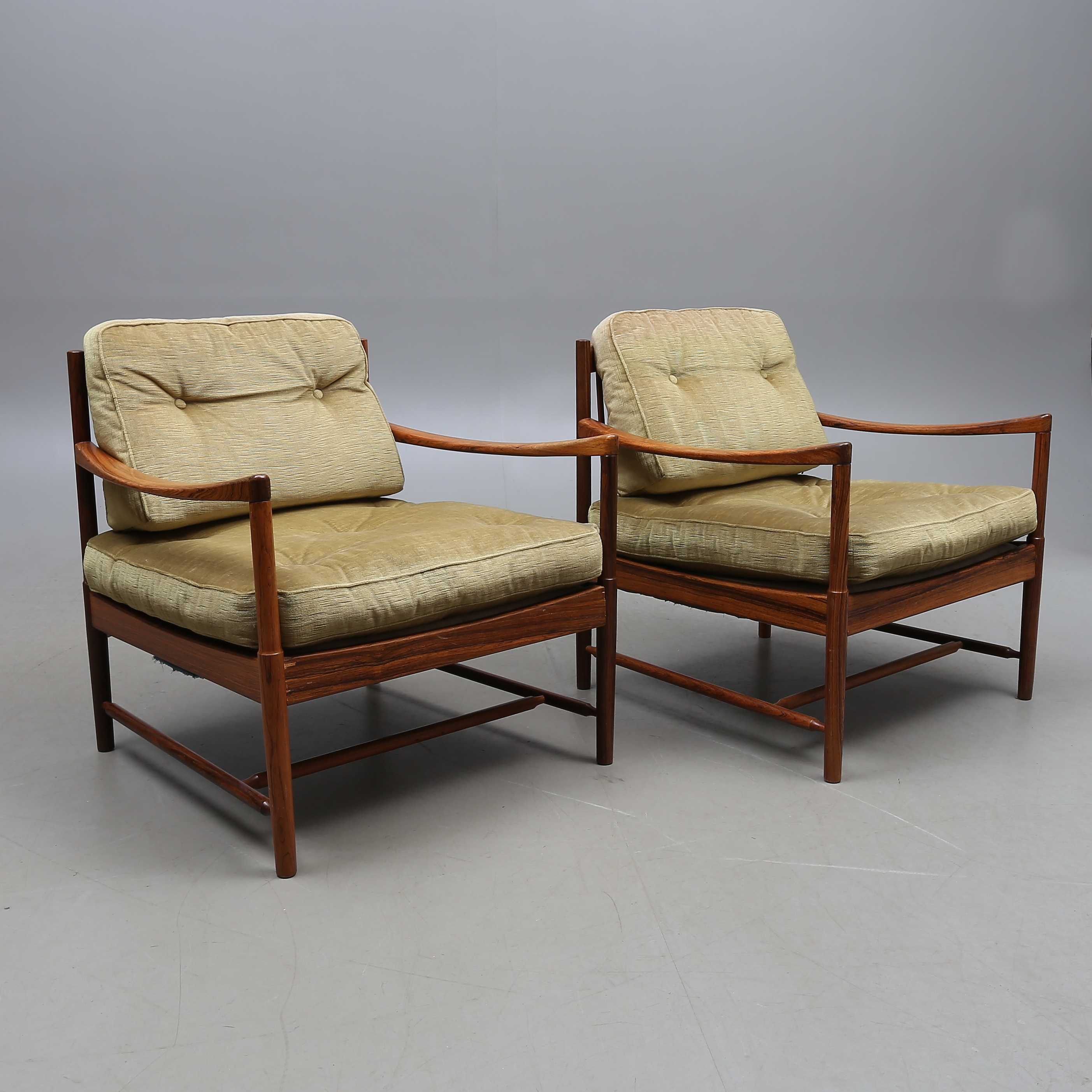 möbler lammhult Armchairs, 1 Pair, "Bristol", Ab Lindlöfs Möbler Lammhult, Ca 1967. Furniture - Armchairs & Chairs - Auctionet